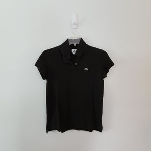 Lacoste Black Polo Shirt